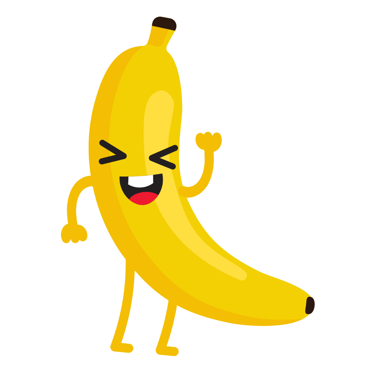 Happy Banana Clipart - Edit Online | Template.net