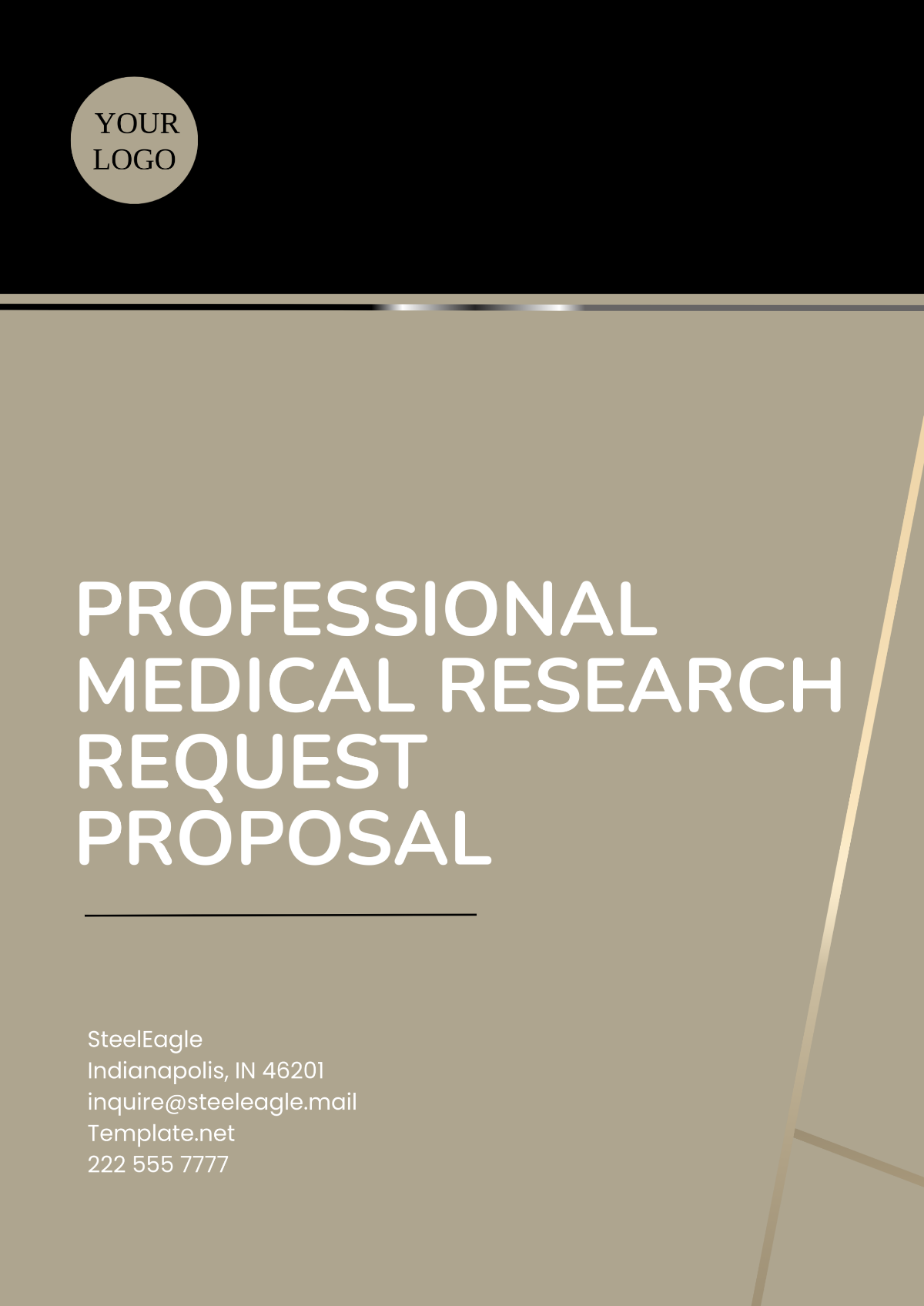 Professional Medical Research Request Proposal Template - Edit Online & Download