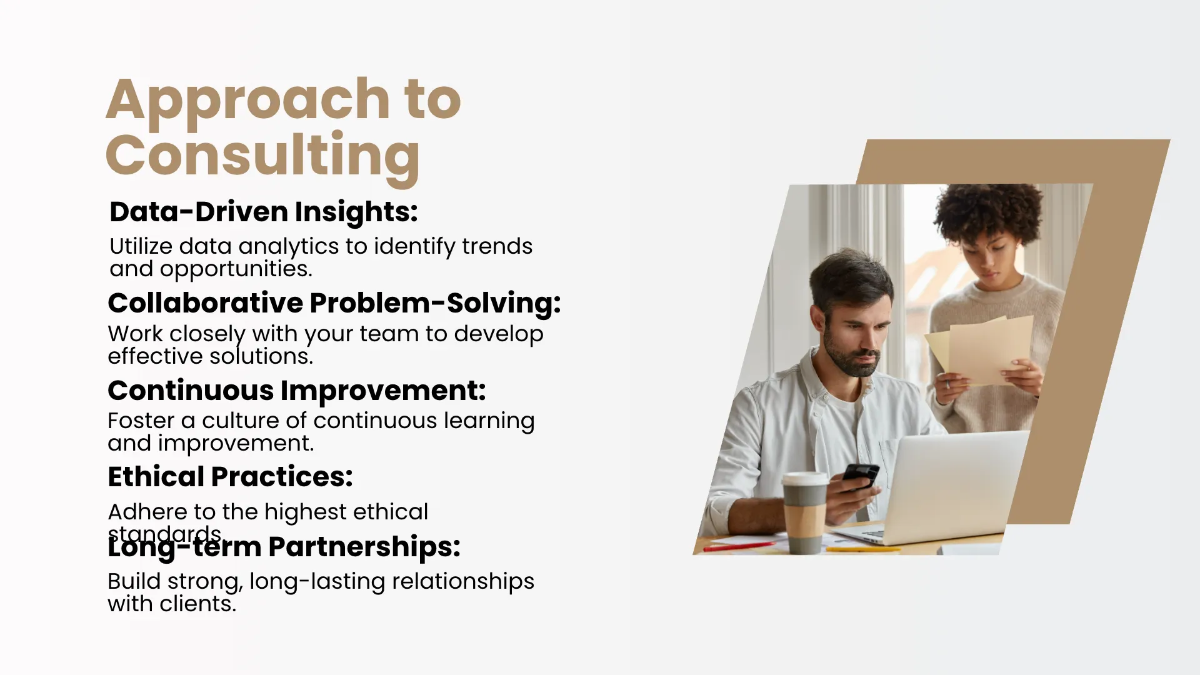 Free Consultant Presentation Template to Edit Online