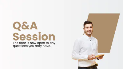 Free Consultant Presentation Template to Edit Online