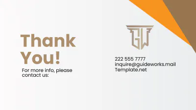Free Consultant Presentation Template to Edit Online