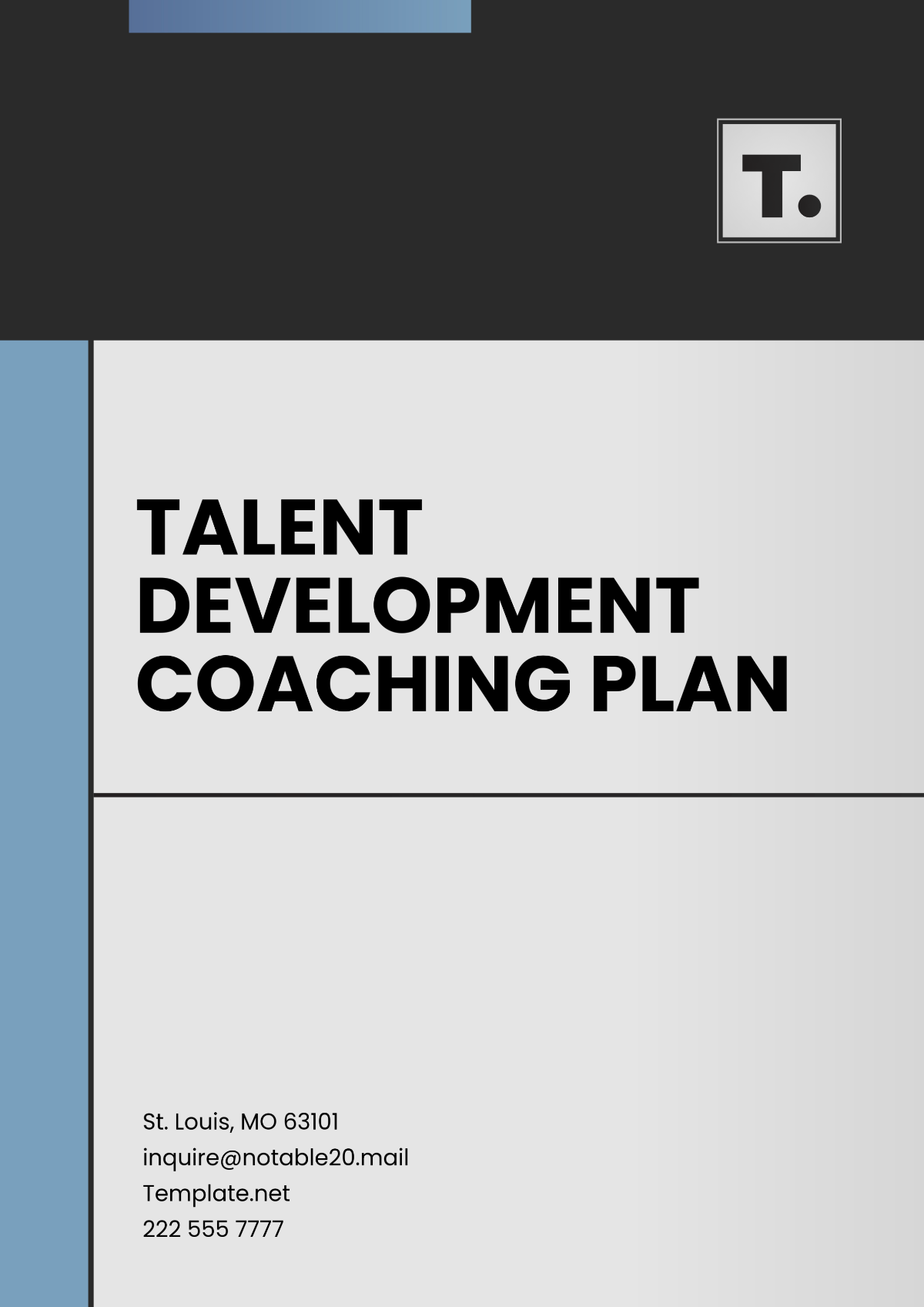 Talent Development Coaching Plan Template - Edit Online & Download