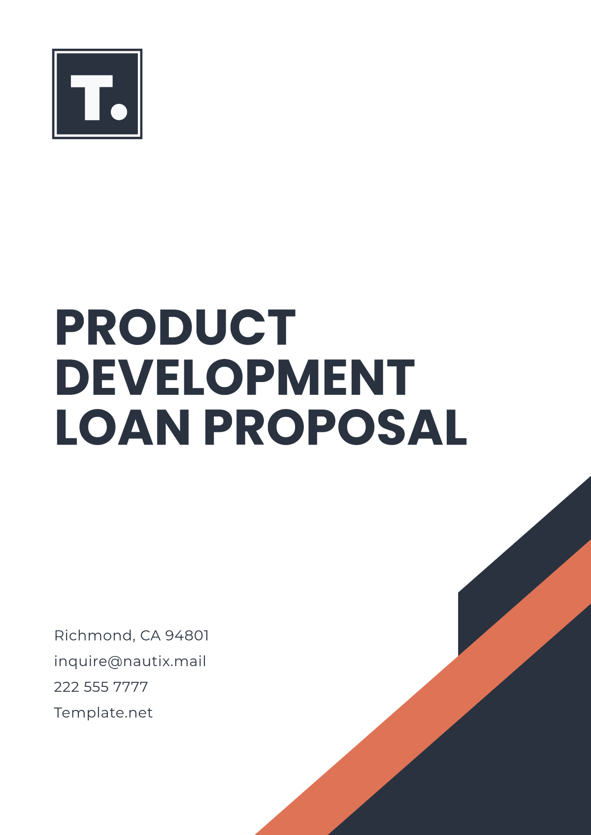 Product Development Loan Proposal Template - Edit Online & Download