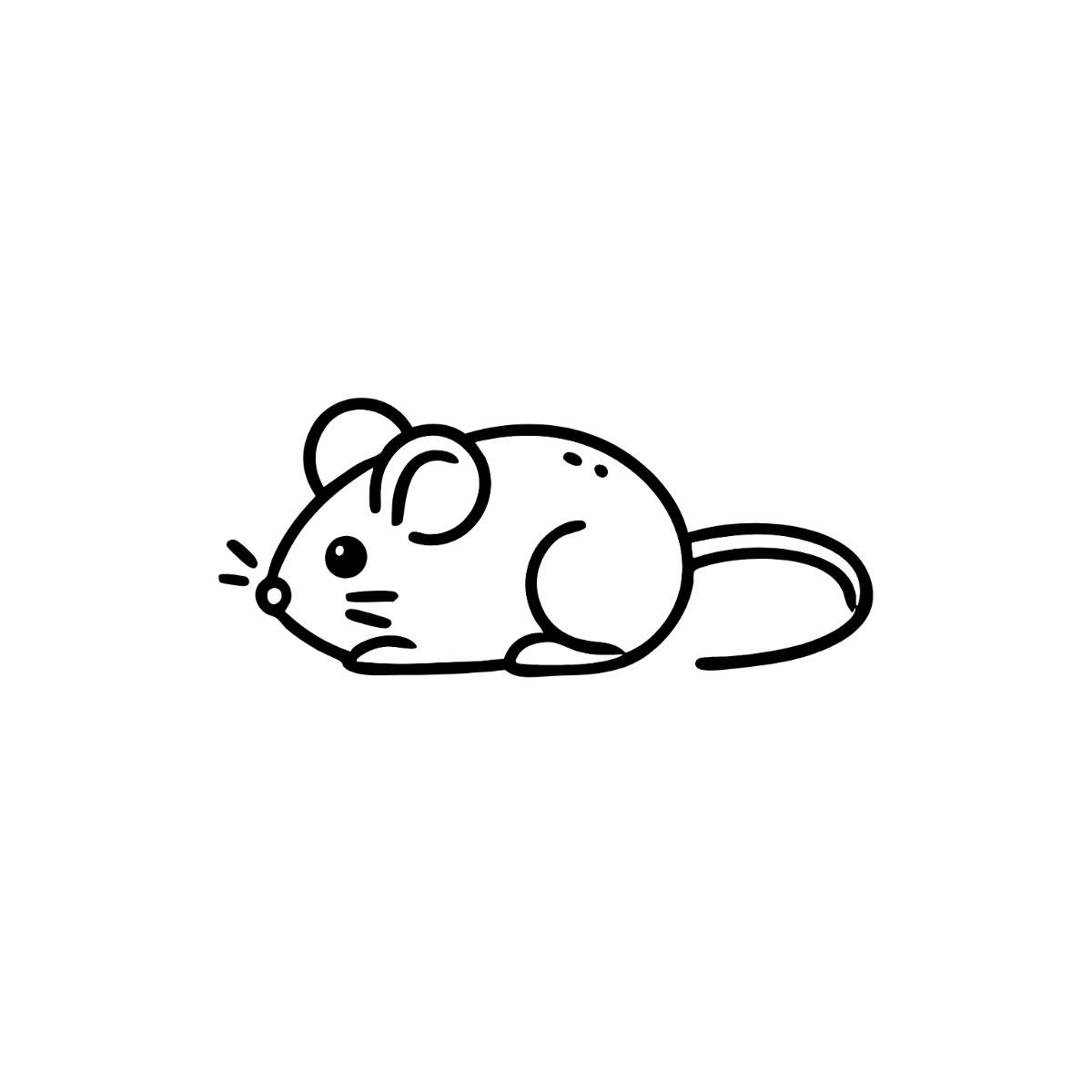 Mouse Outline Clipart - Edit Online & Download