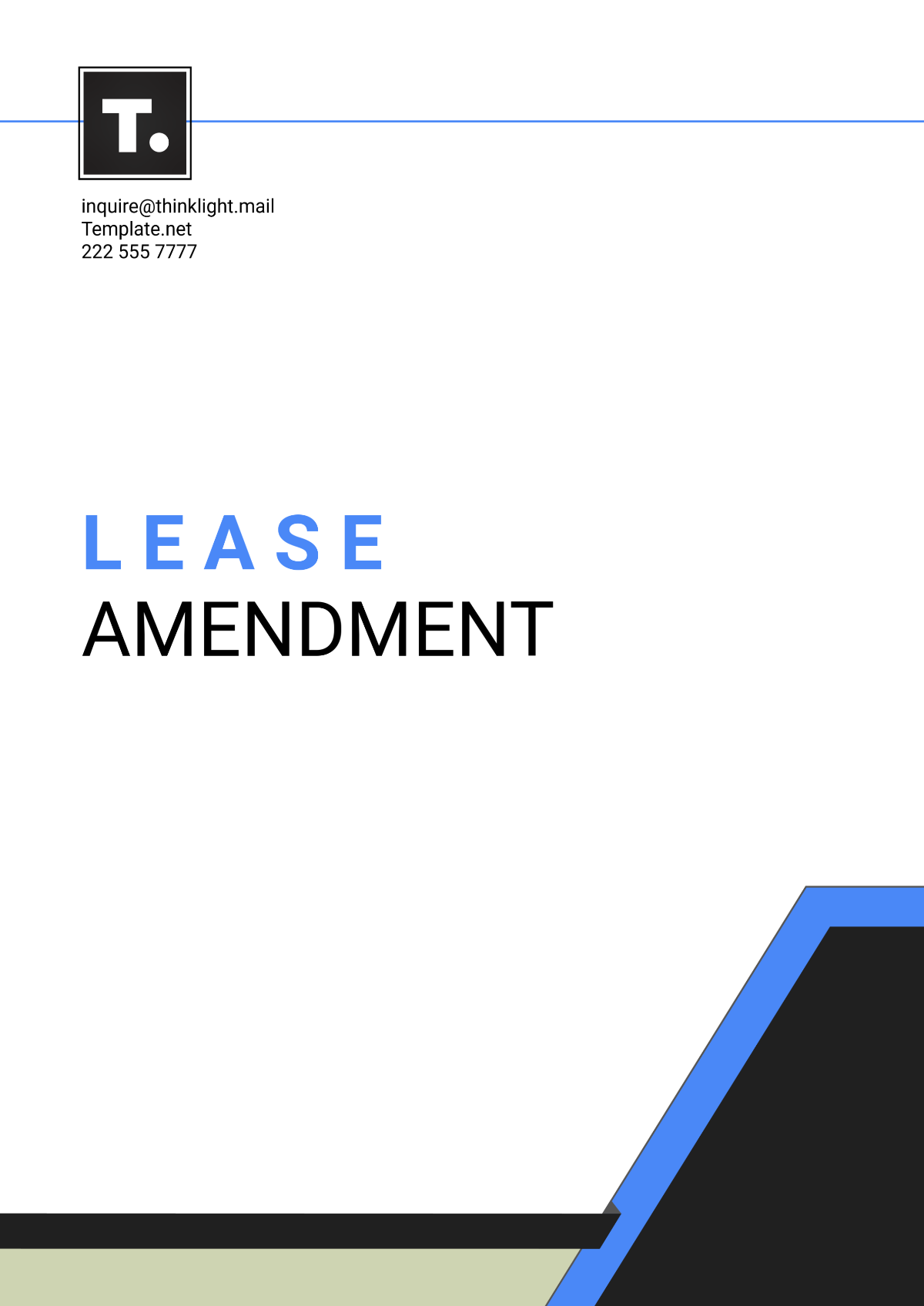 Lease Amendment Template - Edit Online & Download