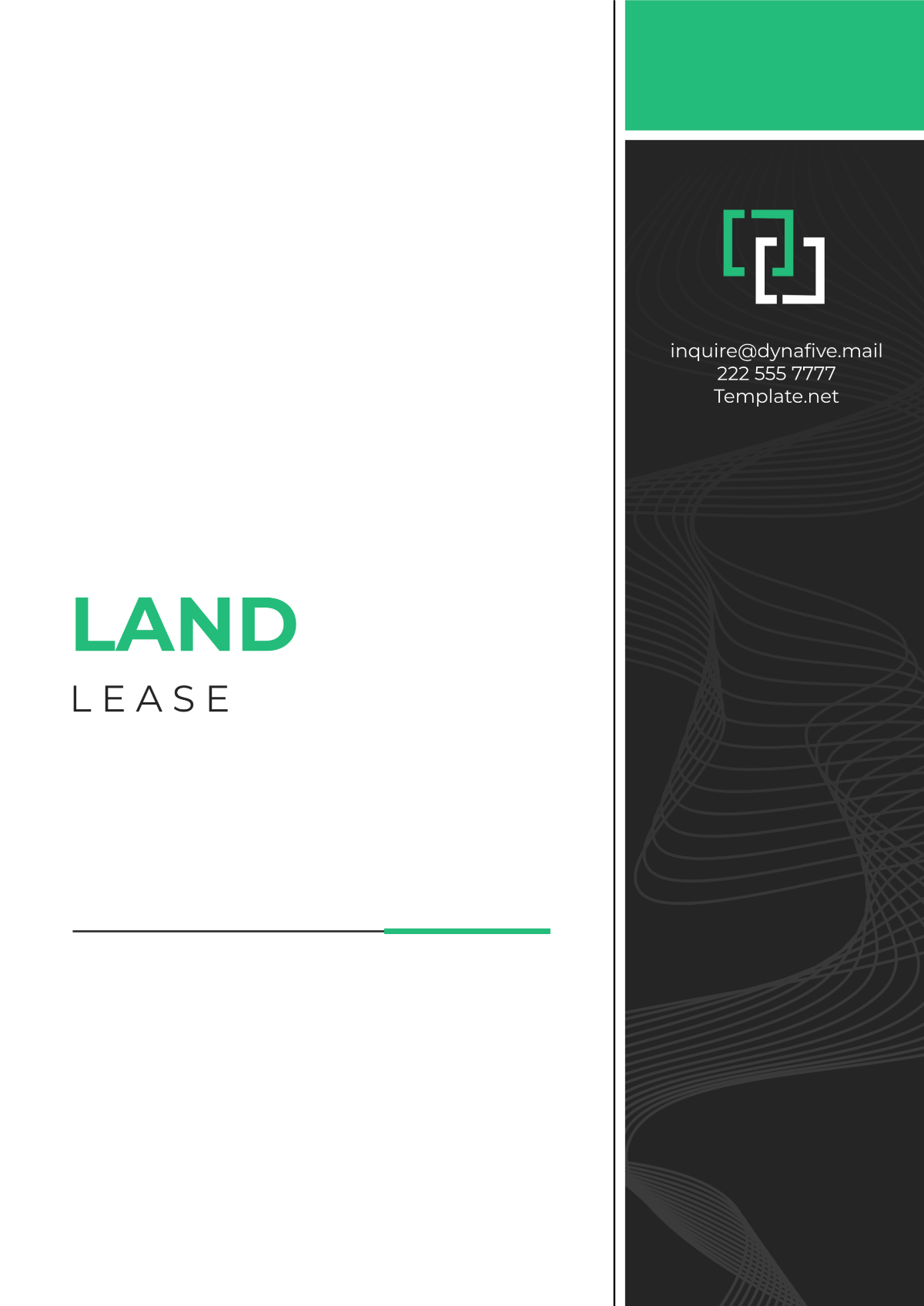 Land Lease Template - Edit Online & Download