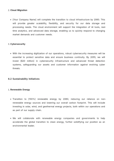 Free CEO Strategy Template to Edit Online
