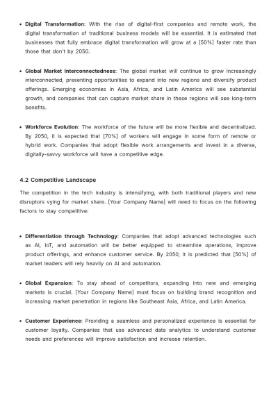 Free CEO Strategy Template to Edit Online