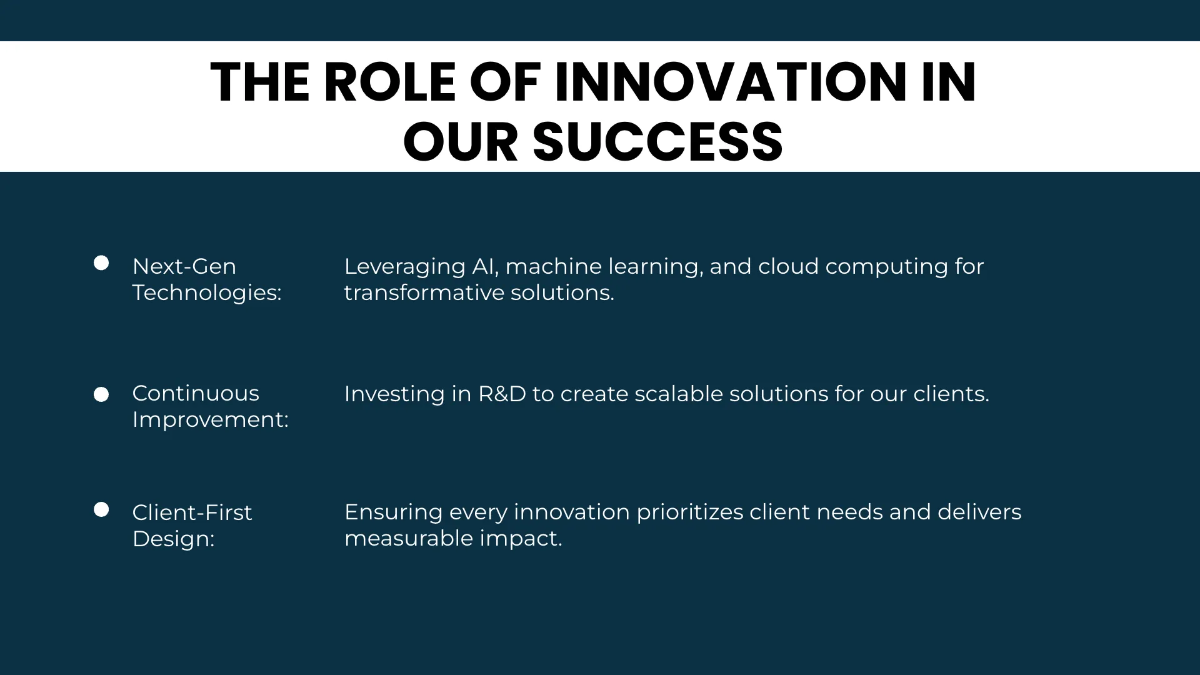 Free Board of Director Presentation Template to Edit Online