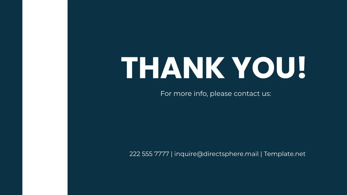 Free Board of Director Presentation Template to Edit Online