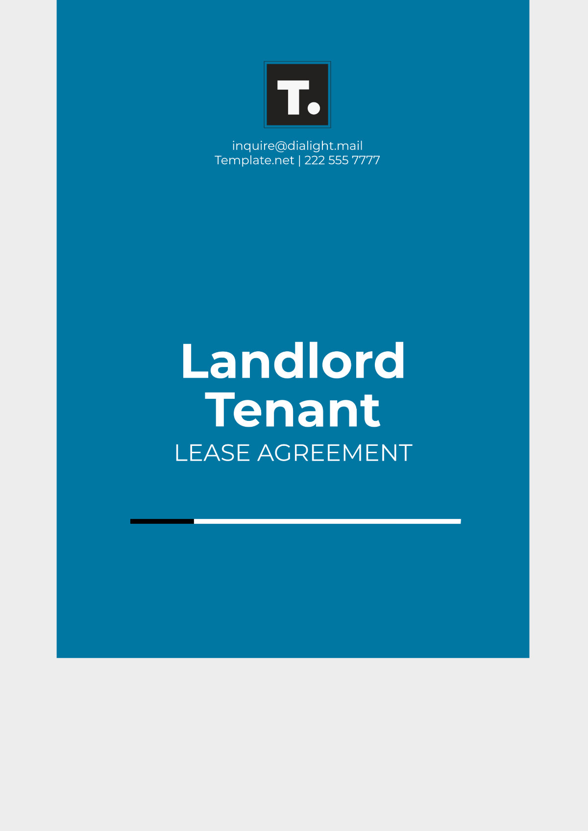 Landlord Tenant Lease Agreement Template - Edit Online & Download