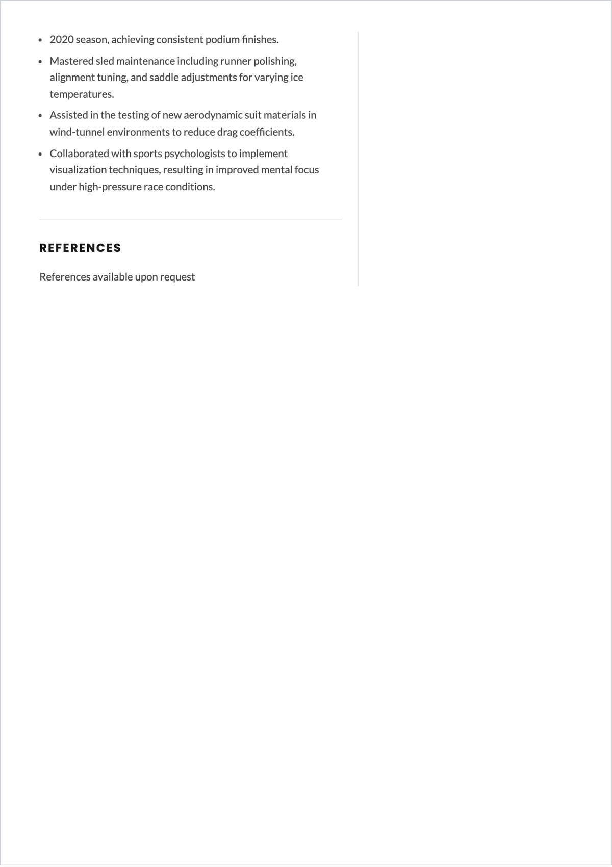 Free Skeleton ATS Resume Template, AI Resume Builder