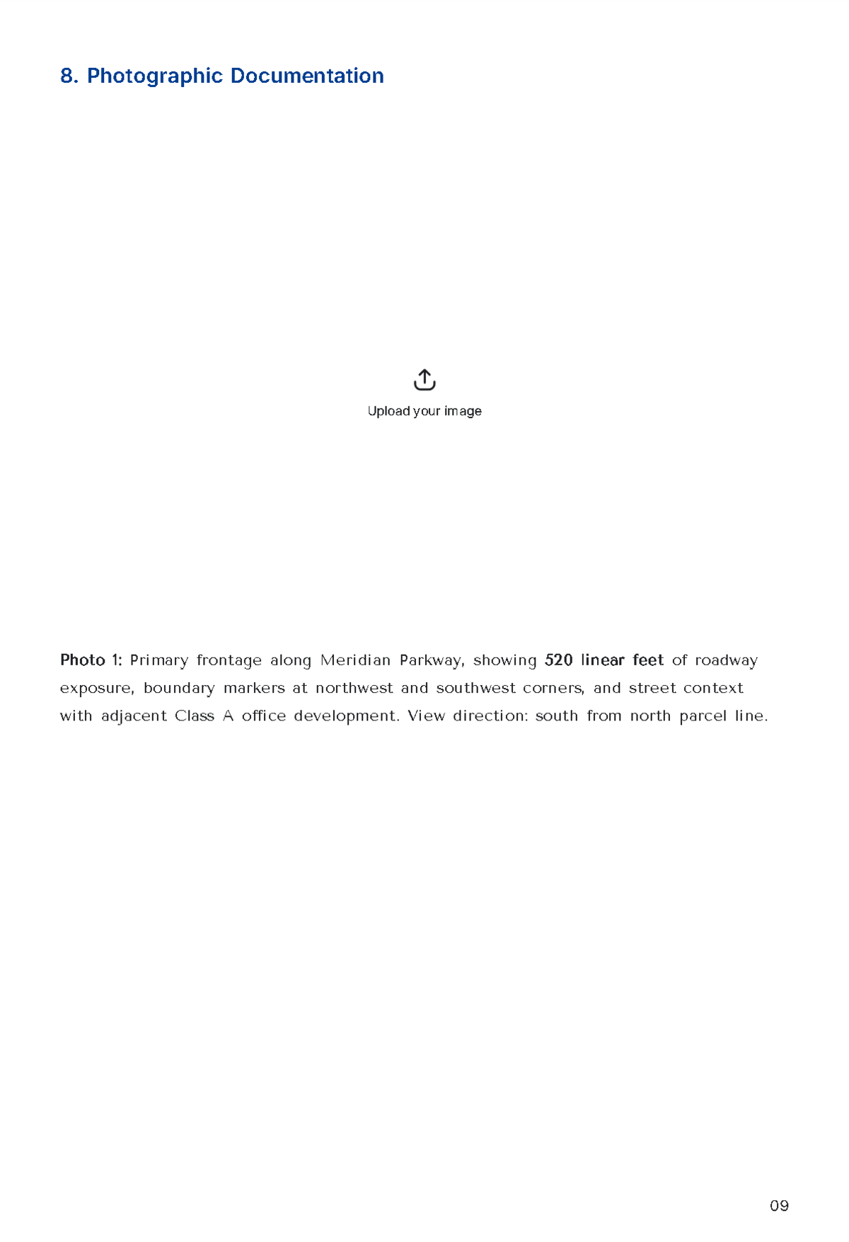 Free Land Development Site Visit Report Template to Edit Online