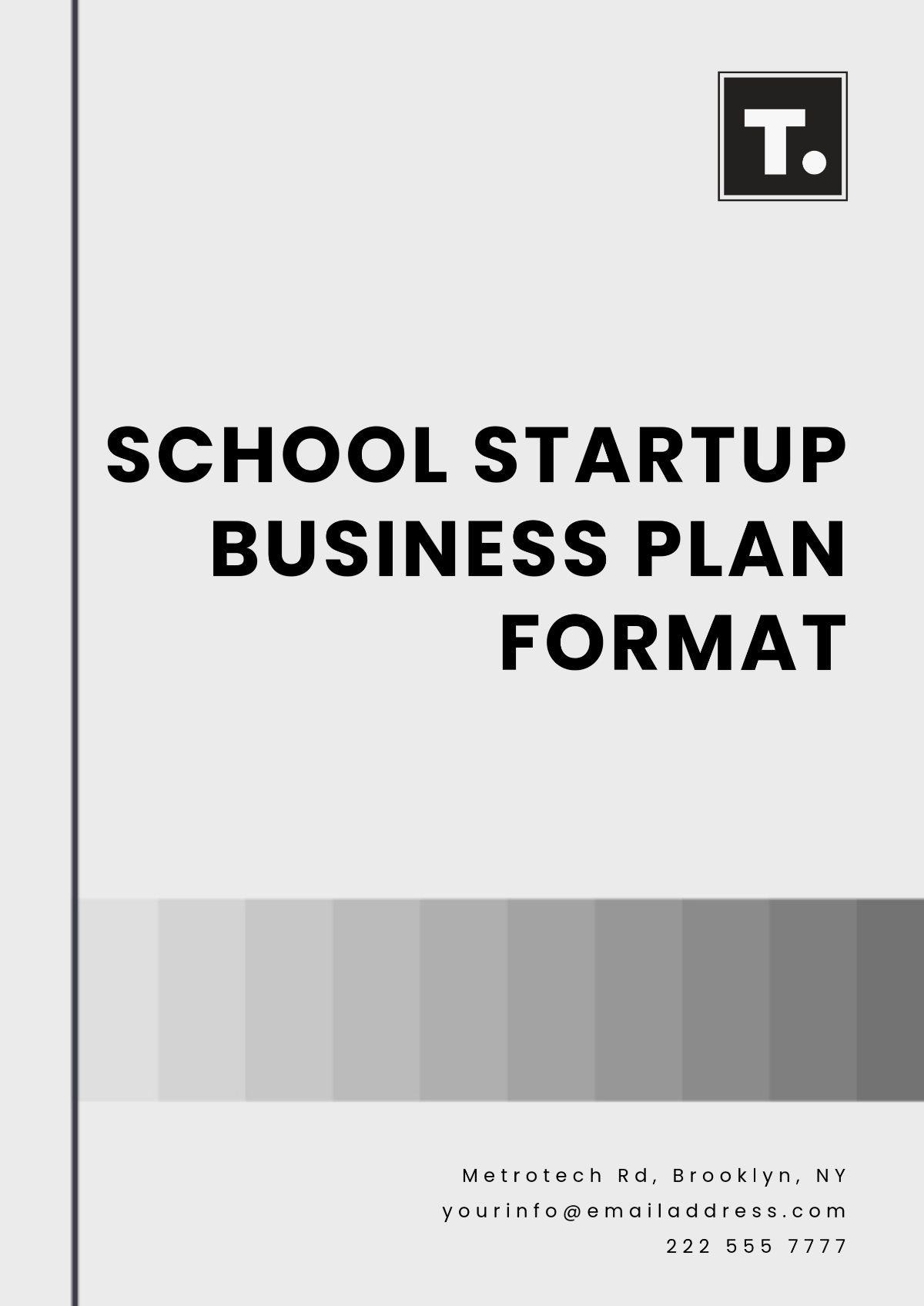 School Startup Business Plan Format Template - Edit Online & Download