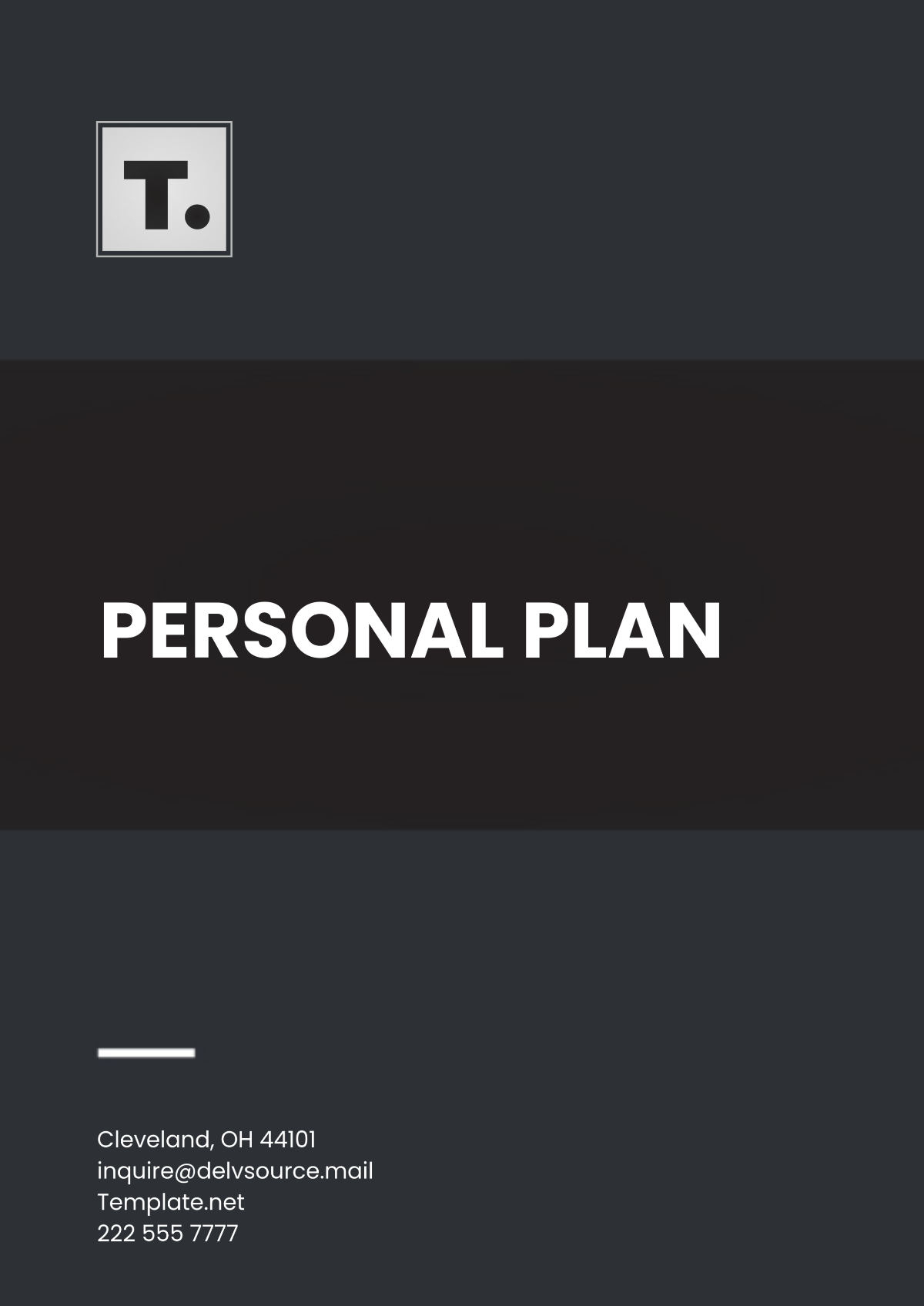 Personal Plan Template - Edit Online & Download