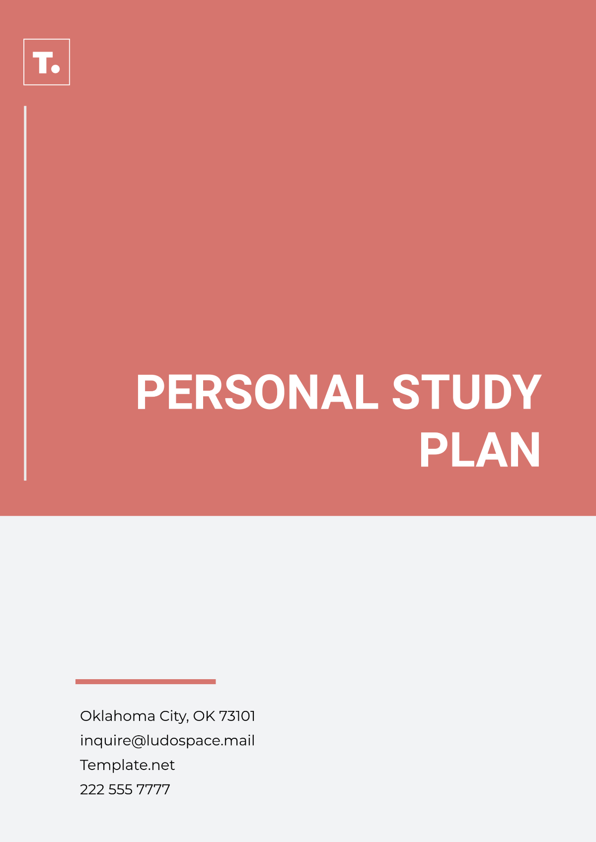 Personal Study Plan Template - Edit Online & Download