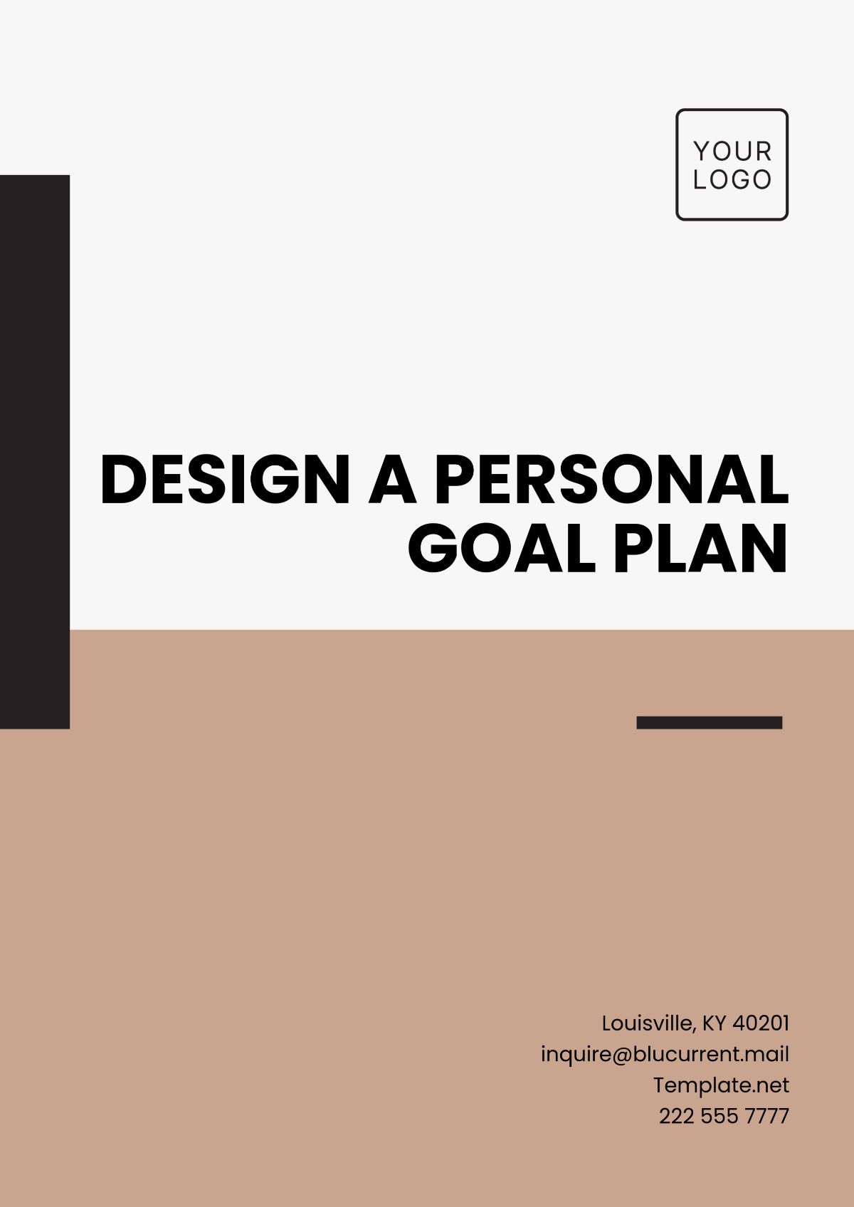 Design Personal Goal Plan Template - Edit Online & Download