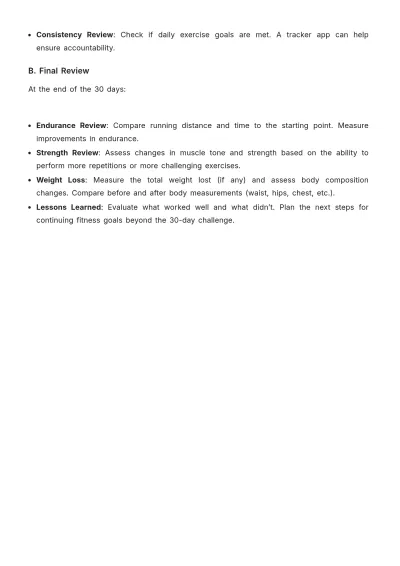 Free Personal Project Plan Template to Edit Online