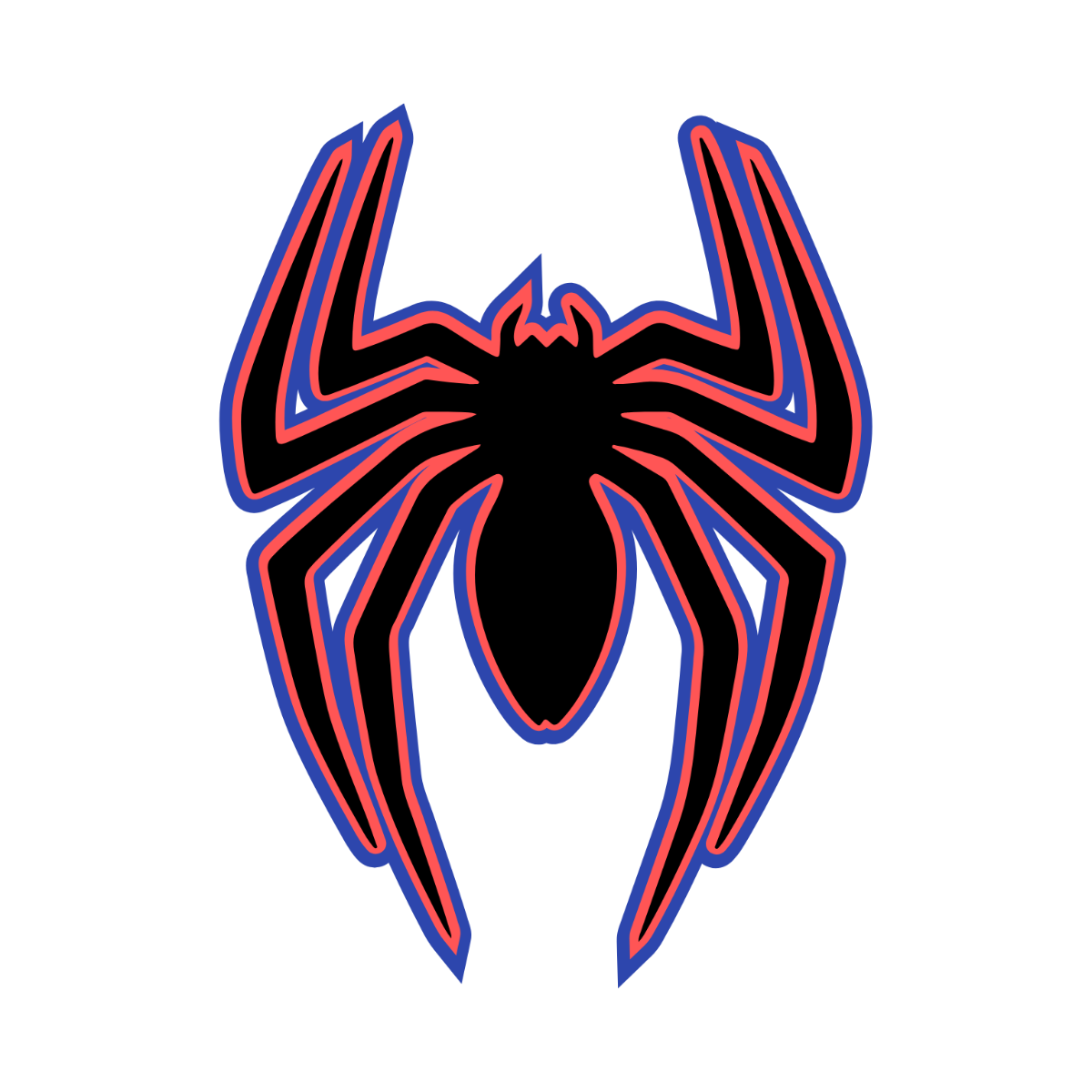 Free Spiderman Logo Clipart Template - Edit Online & Download