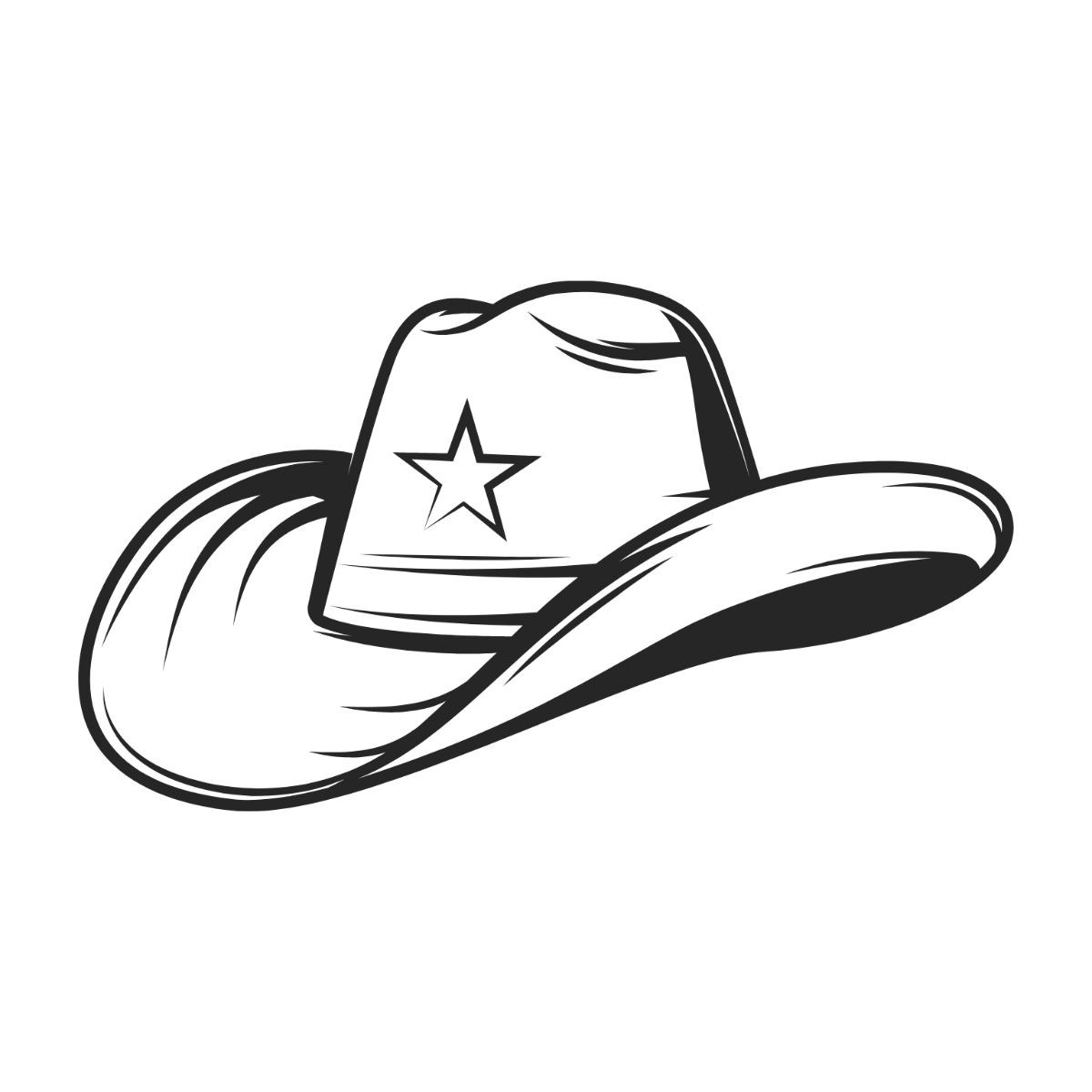 Free Transparent Cowboy Hat Clipart Template - Edit Online & Download