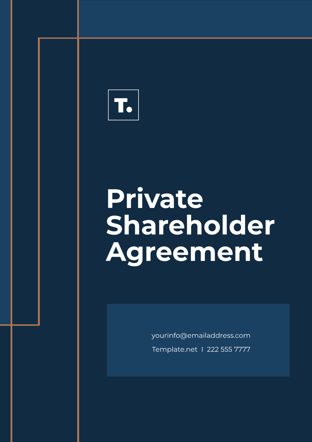 Private Shareholder Agreement Template - Edit Online & Download