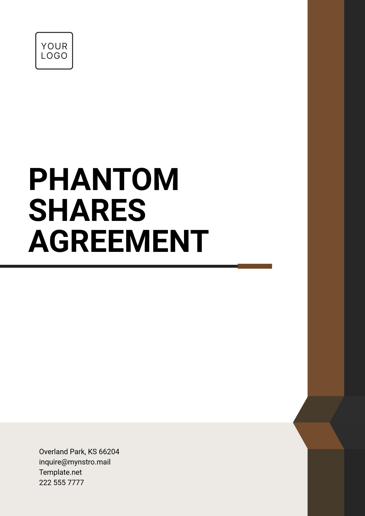 Phantom Shares Agreement Template - Edit Online & Download