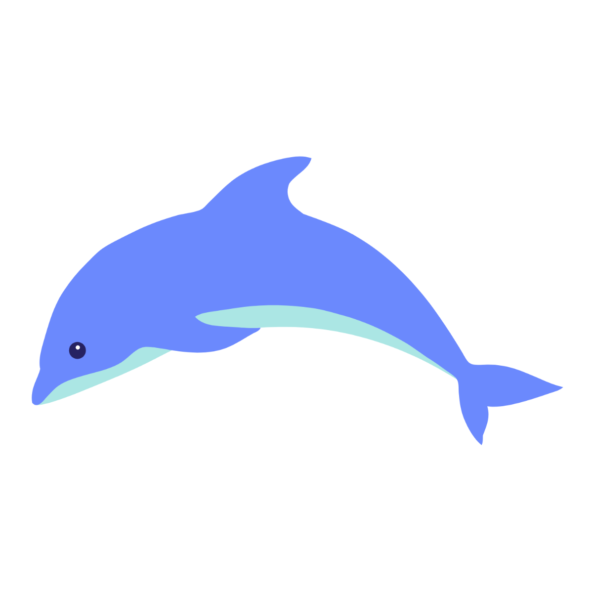 Transparent Dolphin Clipart - Edit Online | Template.net