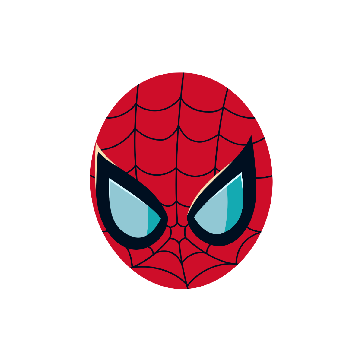 Free Spiderman Mask Clipart Template - Edit Online & Download