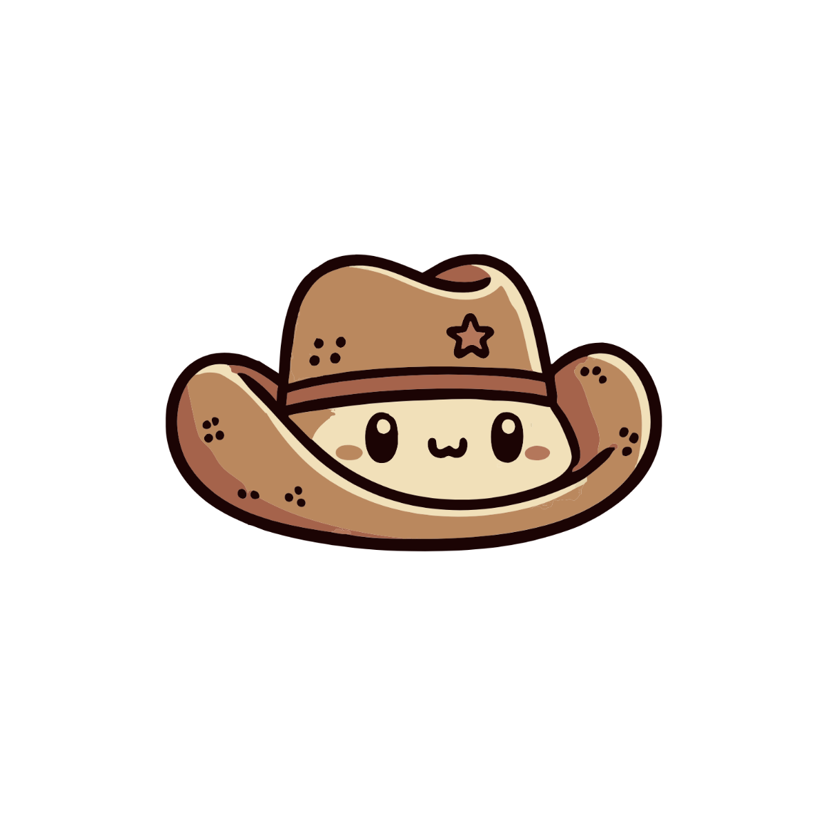 Free Cartoon Cowboy Hat Clipart Template - Edit Online & Download