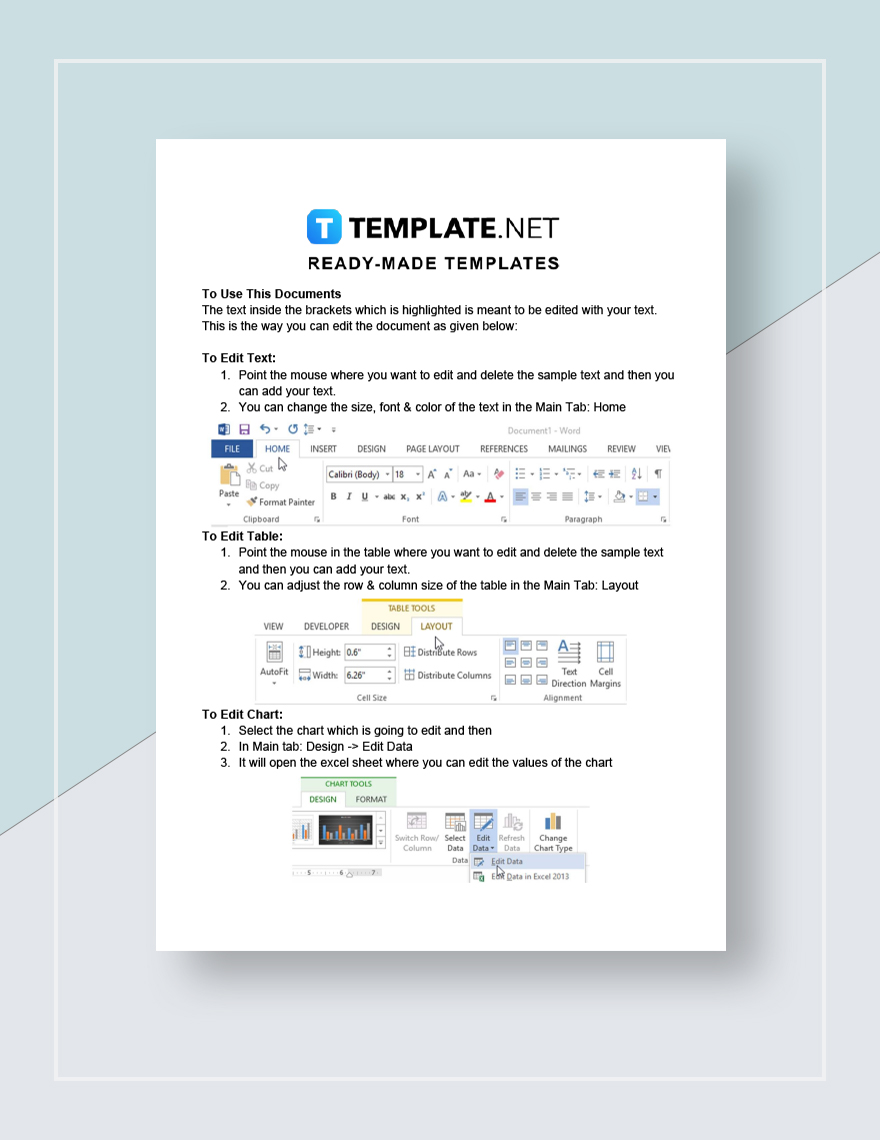 Work From Home Guidelines For Employees Template