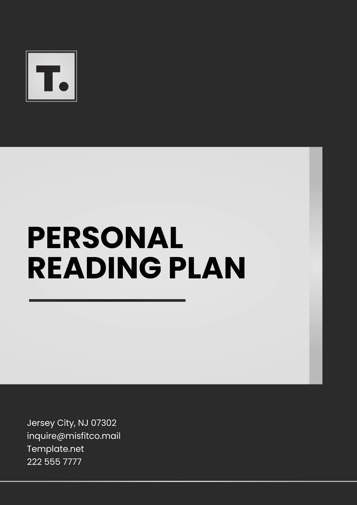 Personal Reading Plan Template - Edit Online & Download