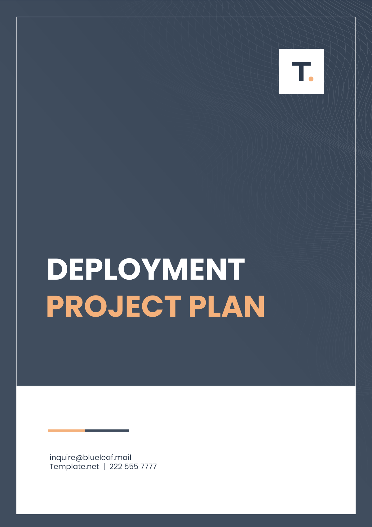 Deployment Project Plan Template - Edit Online & Download