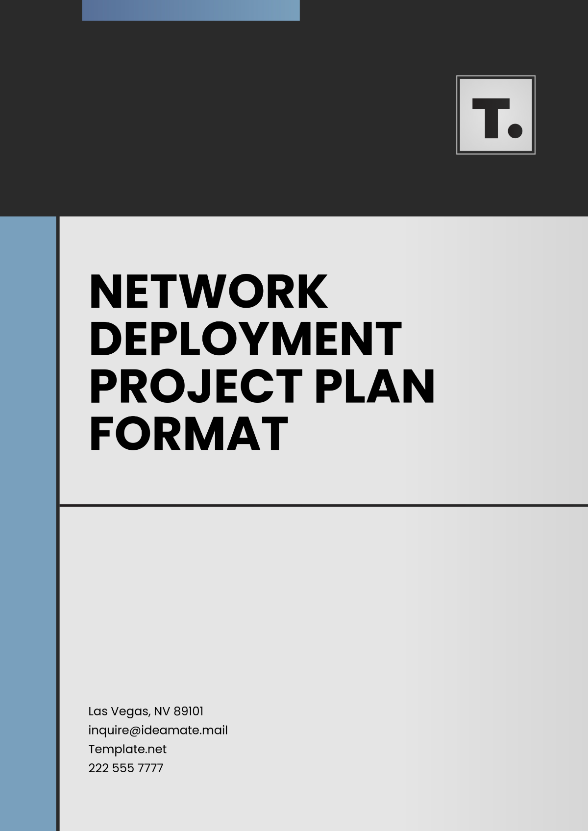 Network Deployment Project Plan Format Template - Edit Online & Download