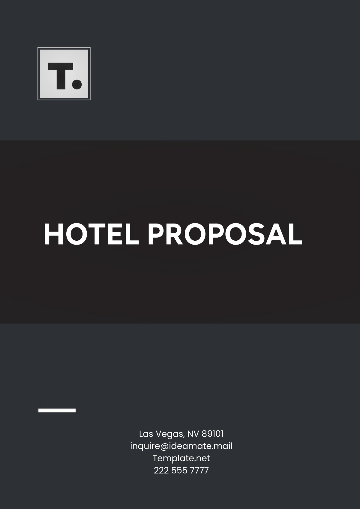 Hotel Proposal Template - Edit Online & Download