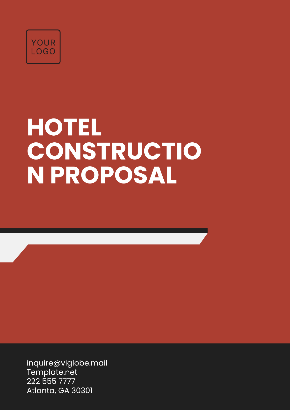 Hotel Construction Proposal Template - Edit Online & Download