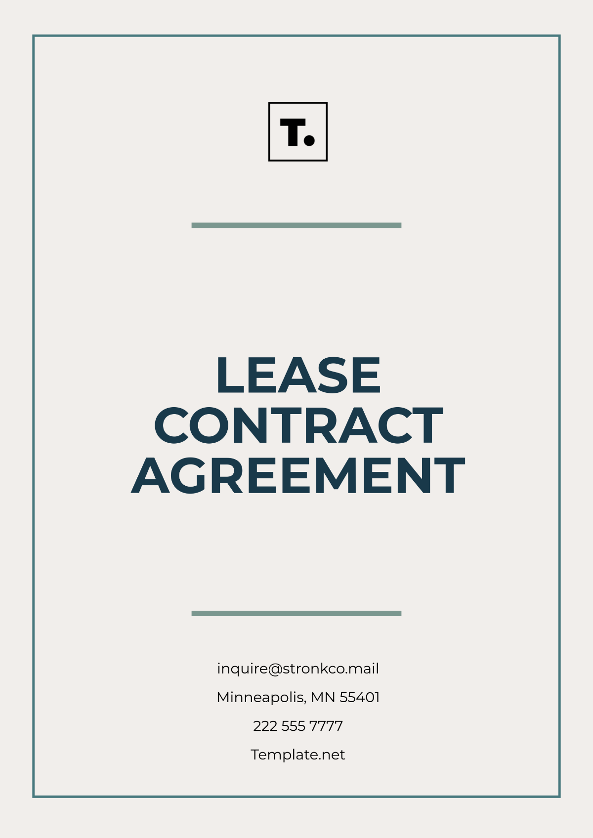 Free Contract Agreement Templates Editable And Printable Free Contract Agreement Templates Editable And Printable