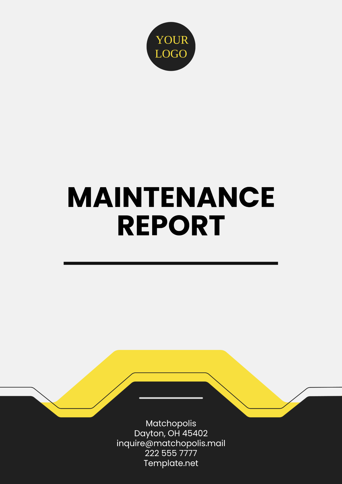 Maintenance Report Template - Edit Online & Download