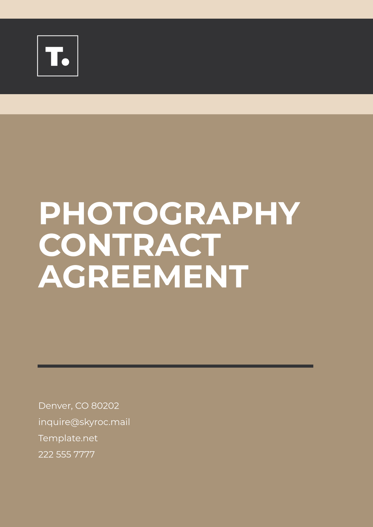 Photography Contract Agreement Template - Edit Online & Download