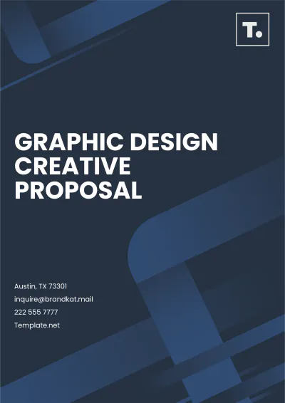 Free Graphic Design Creative Proposal Template to Edit Online