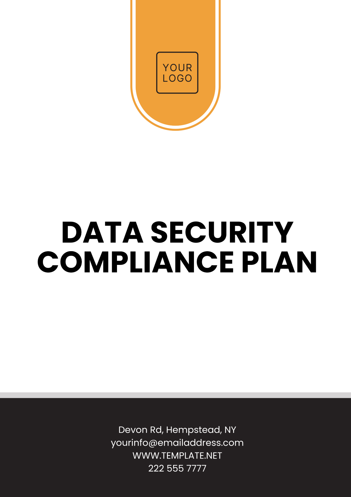 Data Security Compliance Plan Template - Edit Online & Download