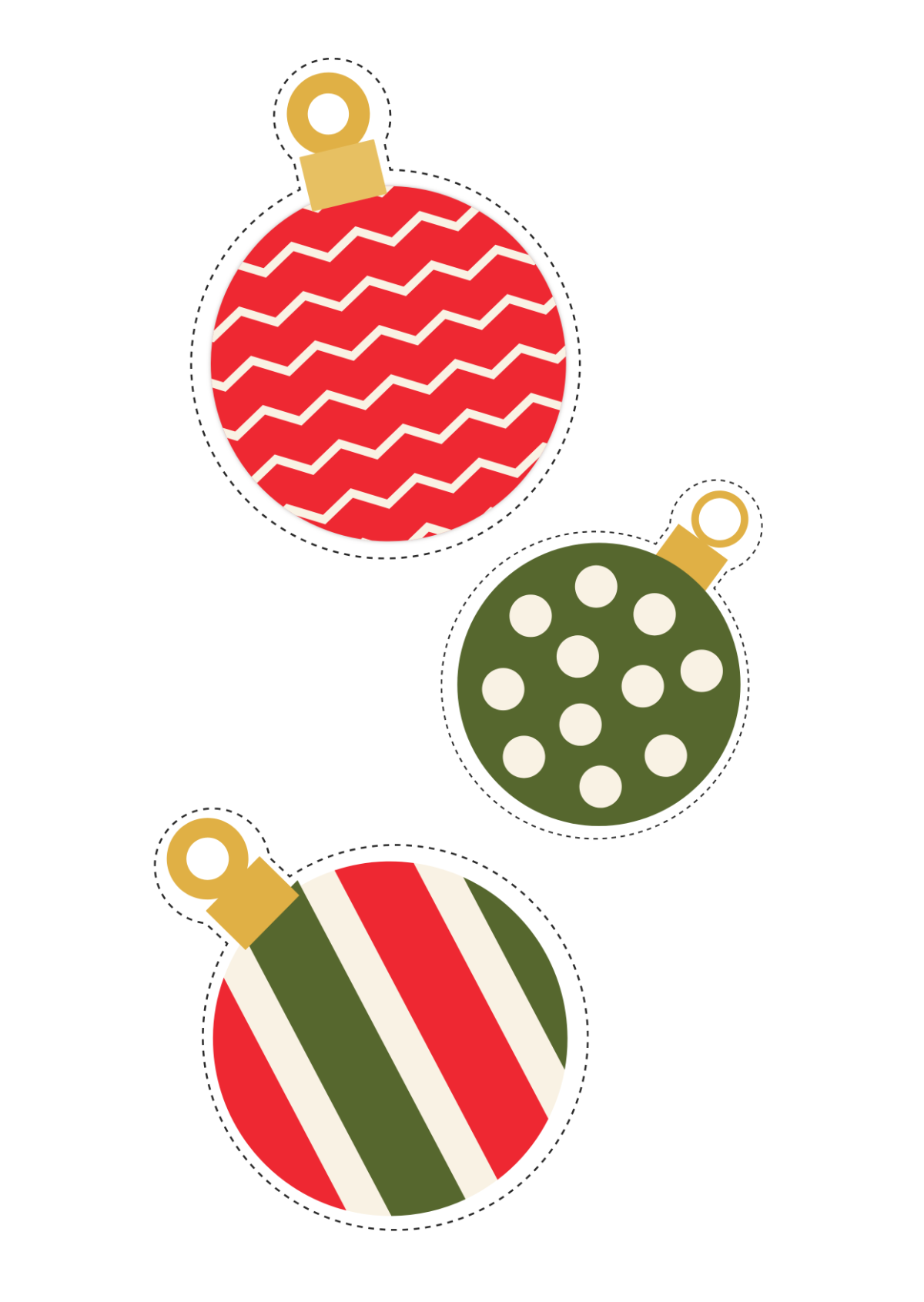 Free Christmas Ornament Template - Edit Online & Download