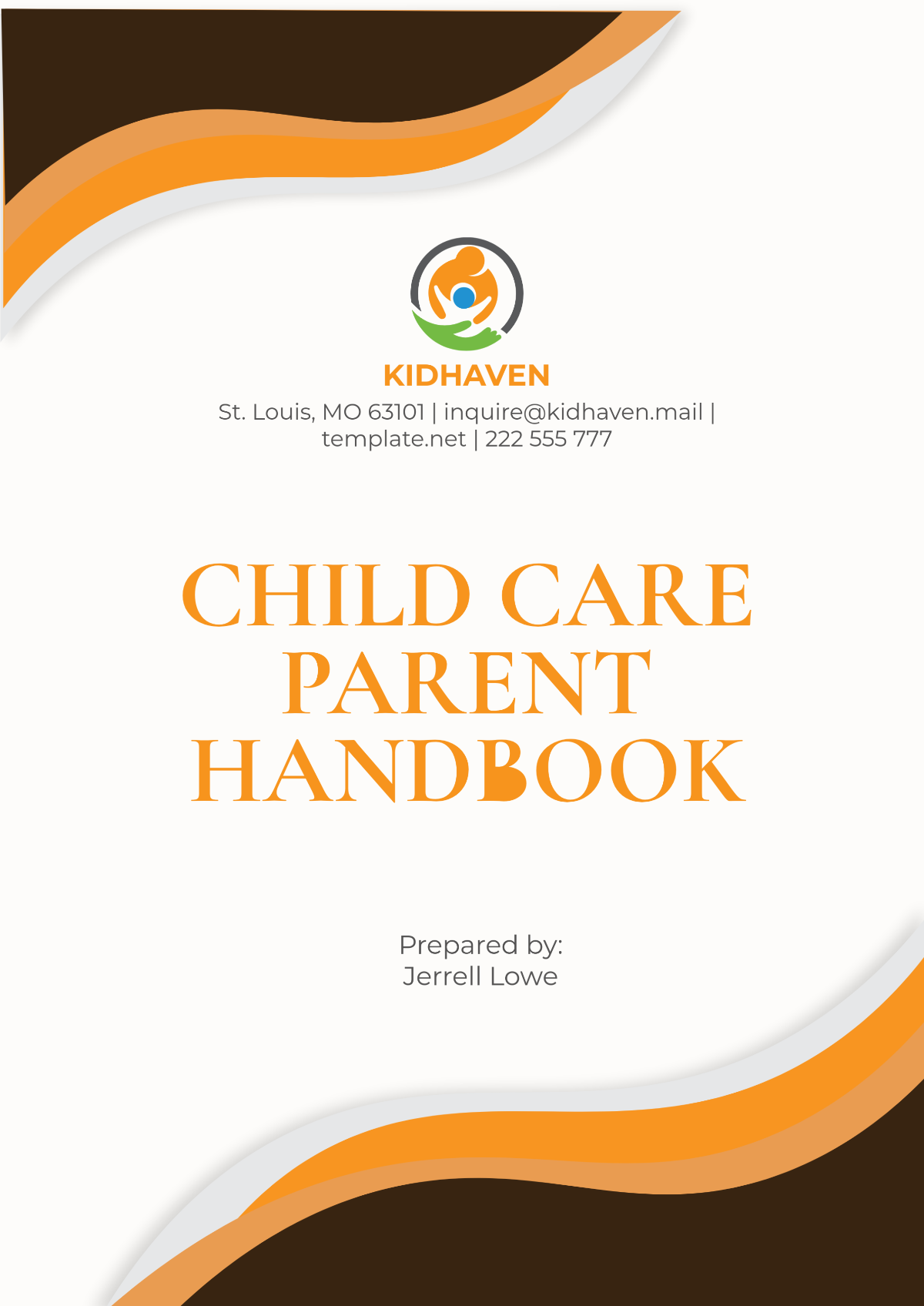 Child Care Parent Handbook Template - Edit Online & Download