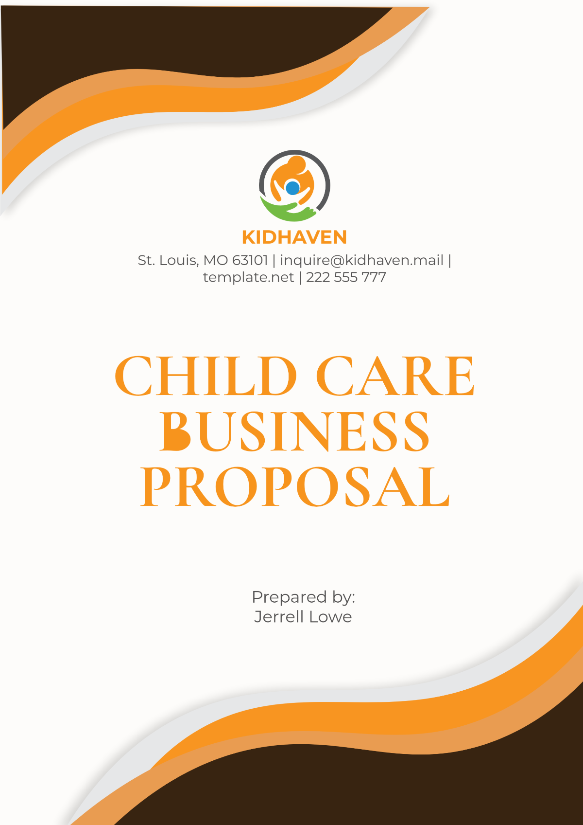 Child Care Business Proposal Template - Edit Online & Download