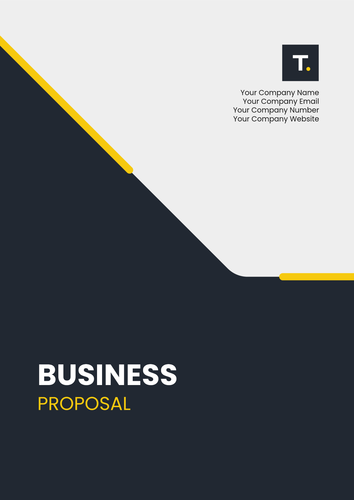 Blank Business Proposal Template - Edit Online & Download