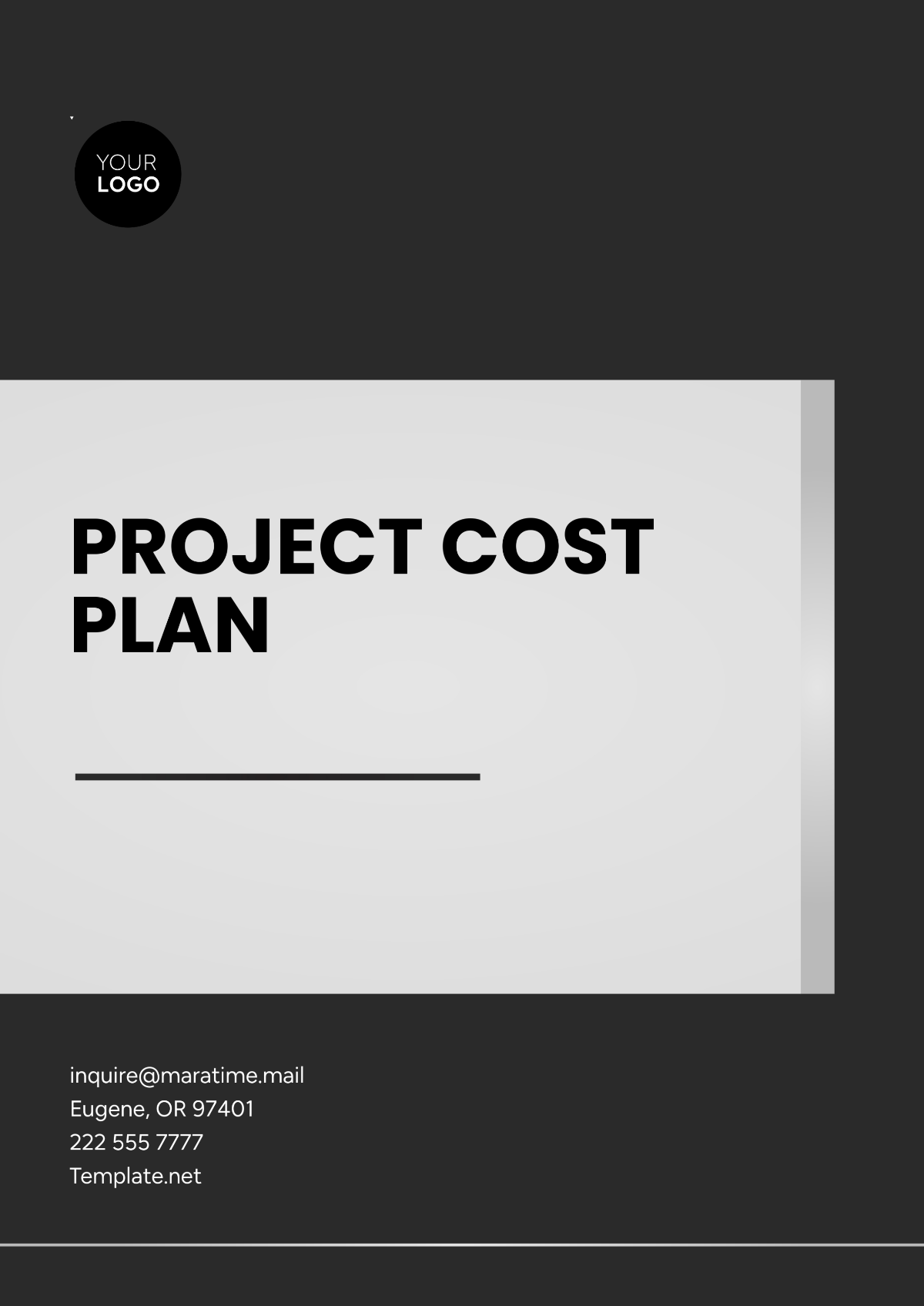 Simple Project Cost Plan Template - Edit Online & Download