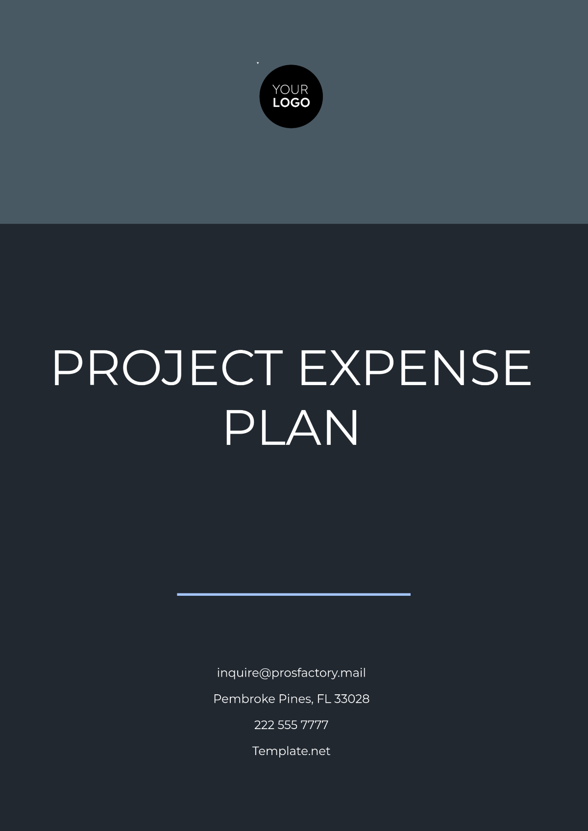 Project Expense Plan Template - Edit Online & Download