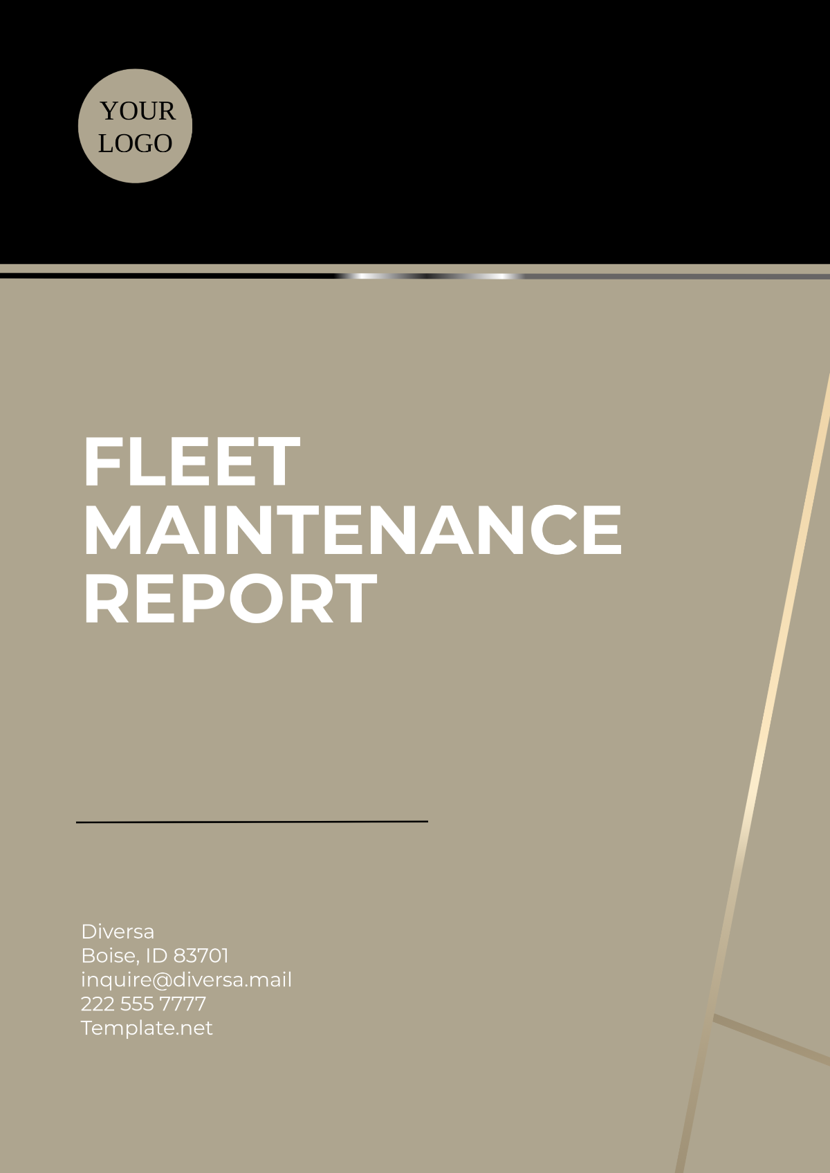 Fleet Maintenance Report Template - Edit Online & Download