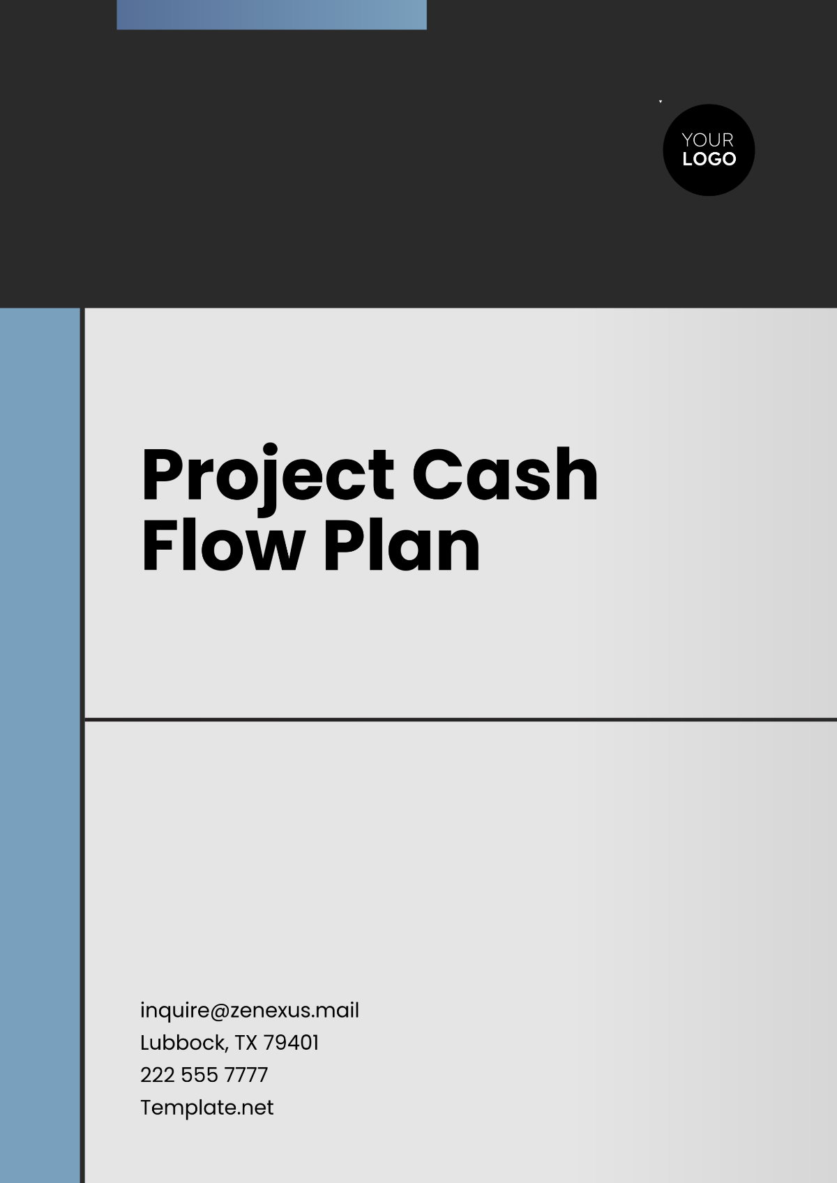 Project Cash Flow Plan Layout Template - Edit Online & Download