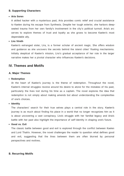 Free Fiction Book Review Design Template to Edit Online