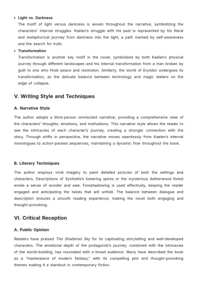 Free Fiction Book Review Design Template to Edit Online
